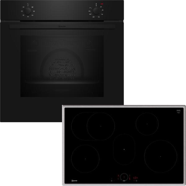 Neff BX18IB - Backofen-Set, Einbau, B1DCA0AK0 + T58SHF1L0, Backofen, Induktionskochfeld